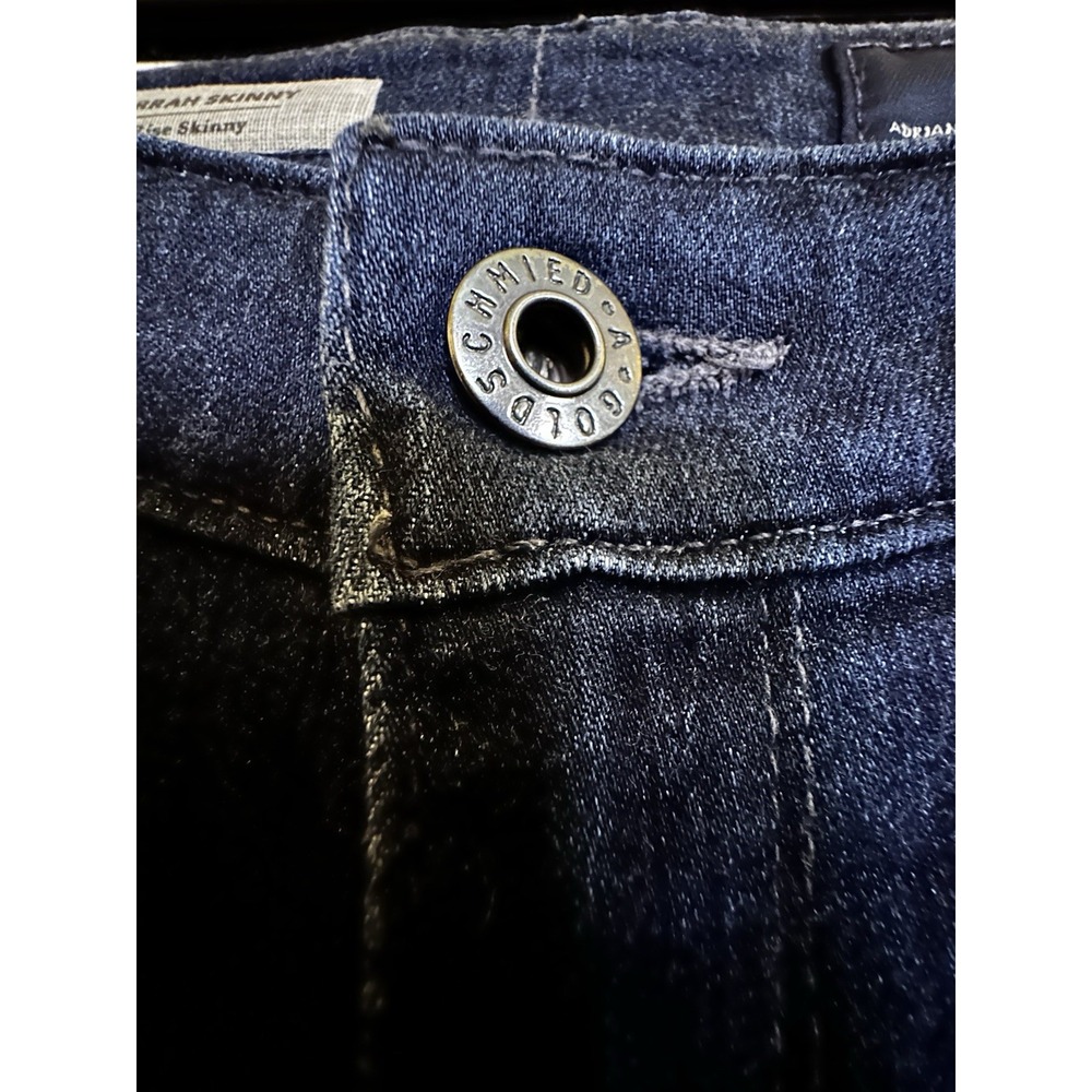 AG Adriano Goldschmied The Farrah High Rise Skinny Jeans Size 4 - Picture 5 of 10